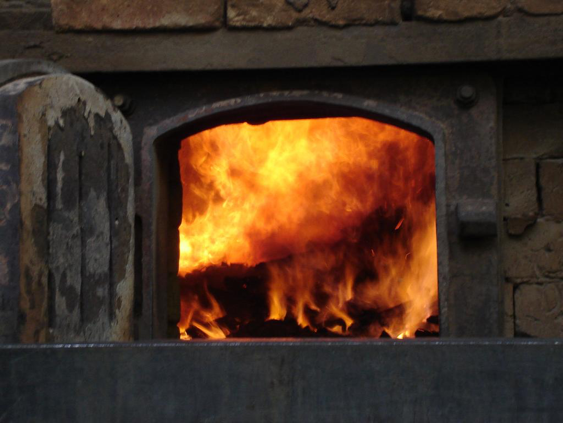 A furnace that needs replacing